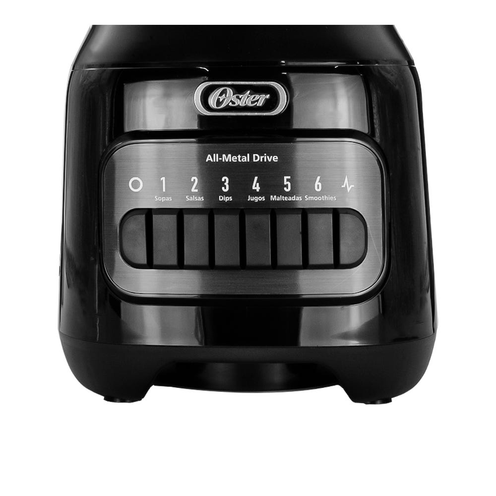 Licuadora Value 6 velocidades botones vaso de vidrio BLSTPEG-BPB-013 Oster