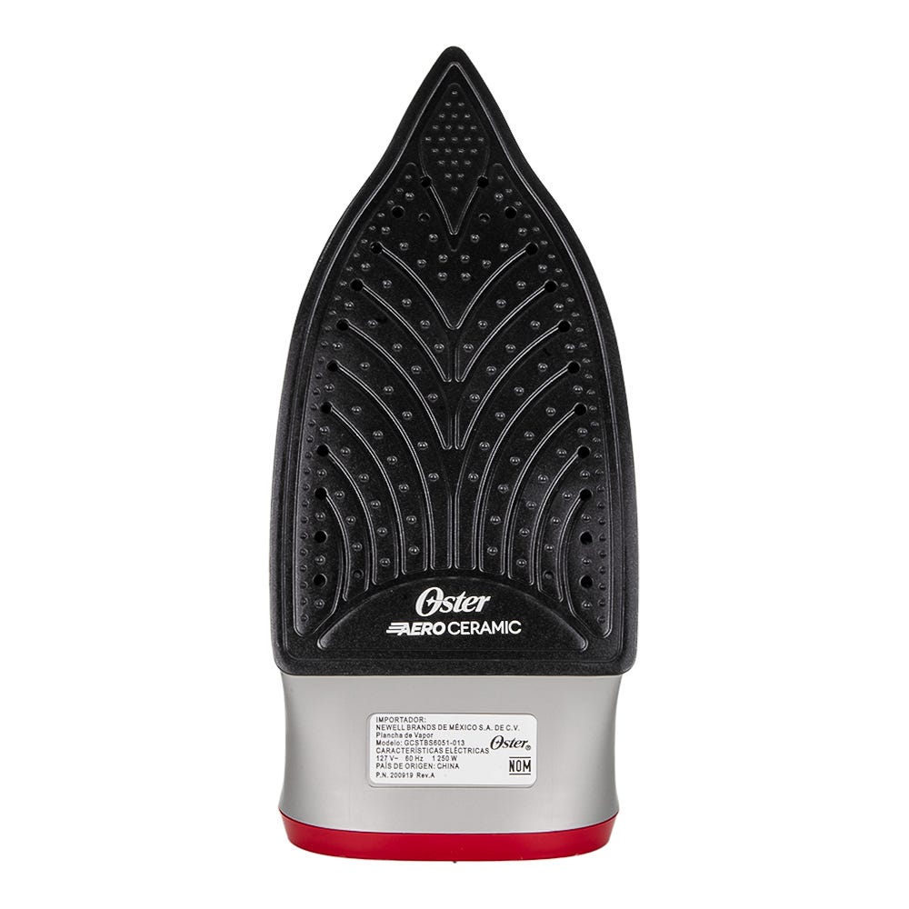 Plancha de vapor cassie best roja GCSTBS6051013 Oster