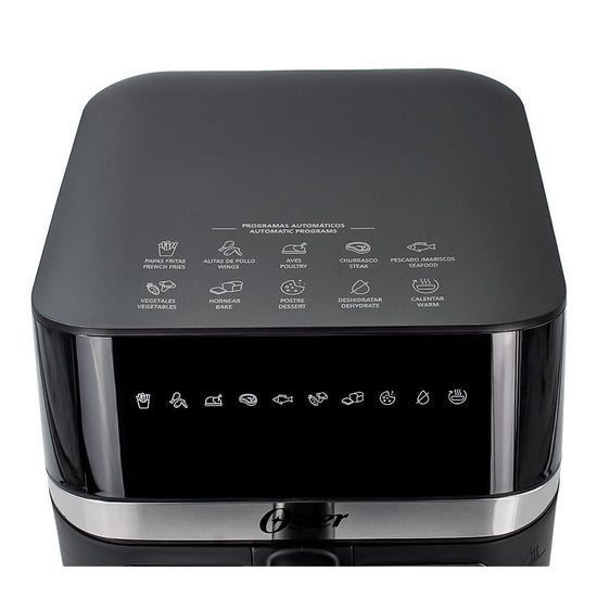 Freidora de aire digital 4 litros negra CKSTAF40WDDF Oster – vista 5