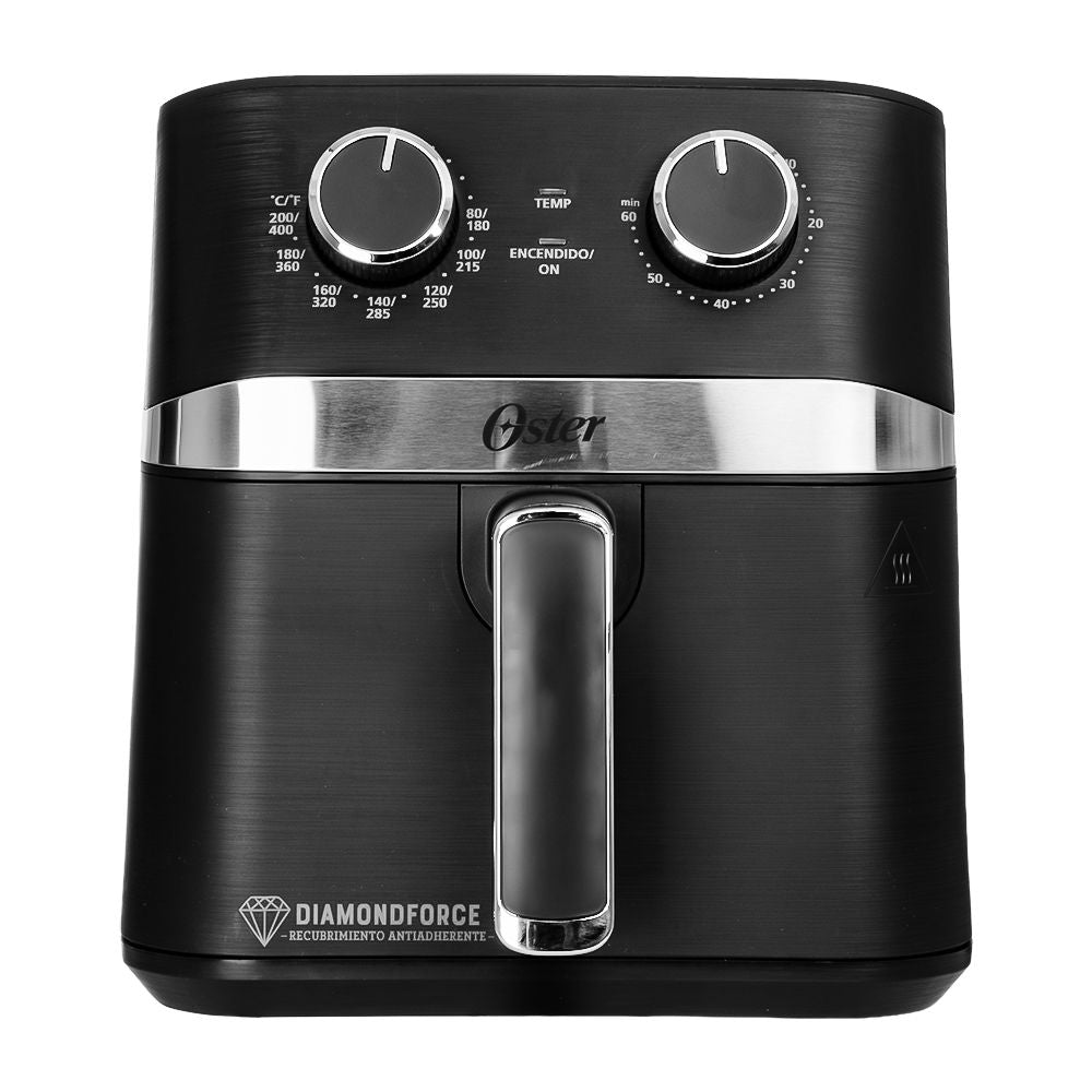 Freidora de aire 4 litros manual negra 2204926 Oster