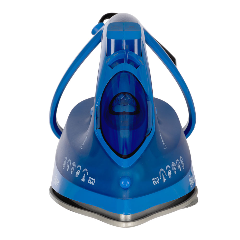 Plancha de vapor con golpe azul GCSTAC7601-013 Oster