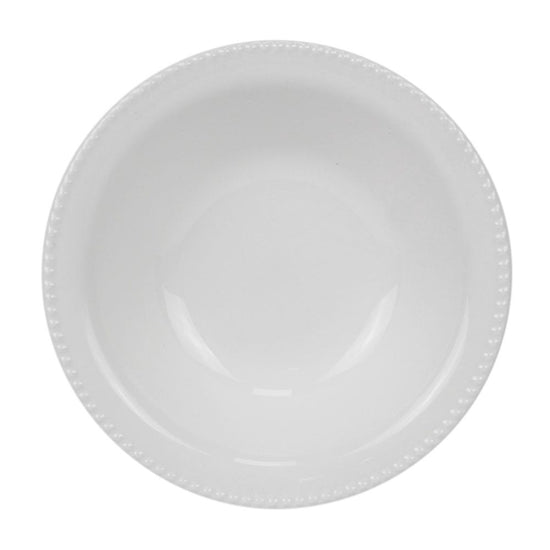 Plato hondo 500 ml Perla Blanco Corona