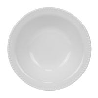 Plato hondo 500 ml Perla Blanco Corona