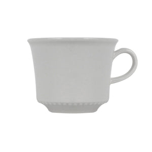 Taza té 260 ml Perla Blanco Corona