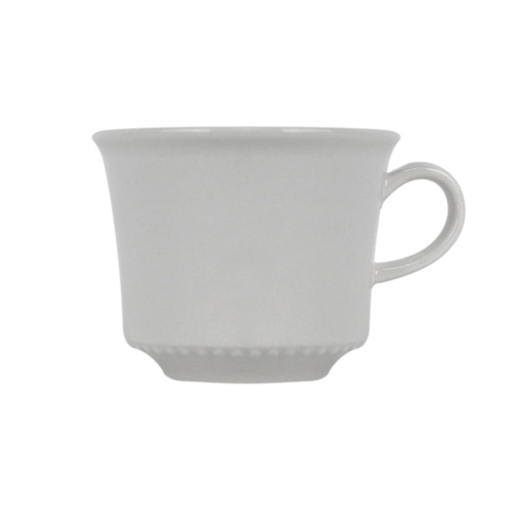 Taza té 260 ml Perla Blanco Corona