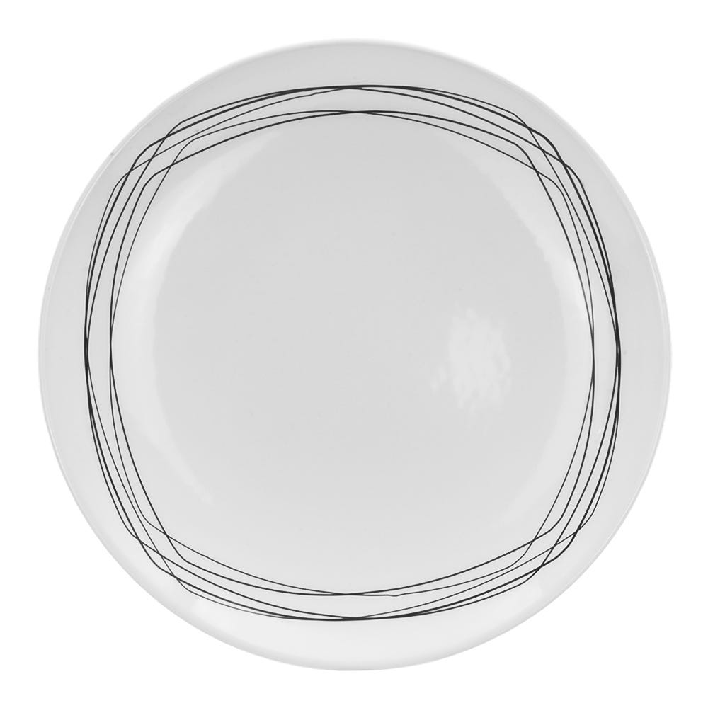 Plato trinche de cerámica de 26.3 cm deka PL133B582612LC Corona