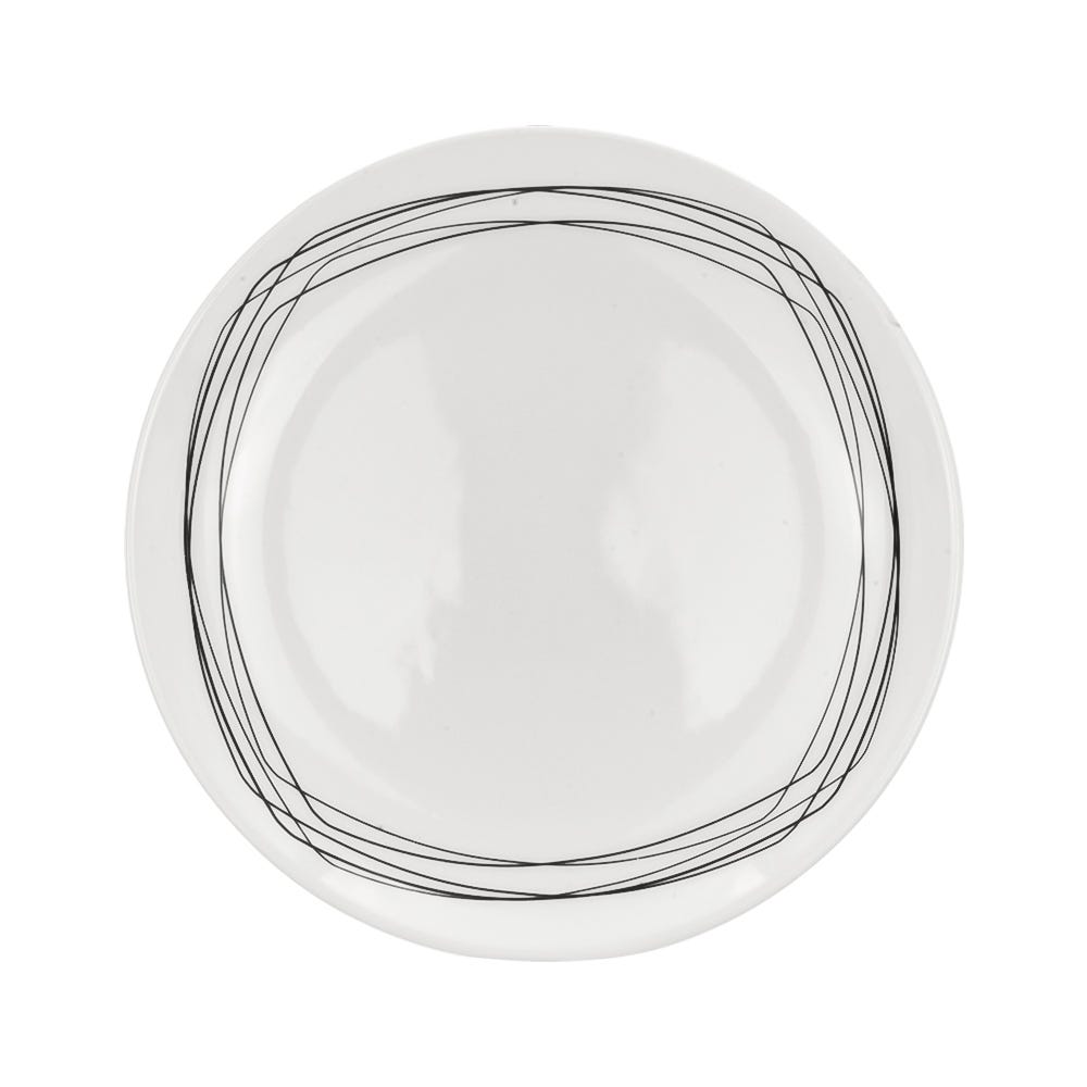 Plato postre de cerámica de 20.7 cm deka PL33B582012LC Corona