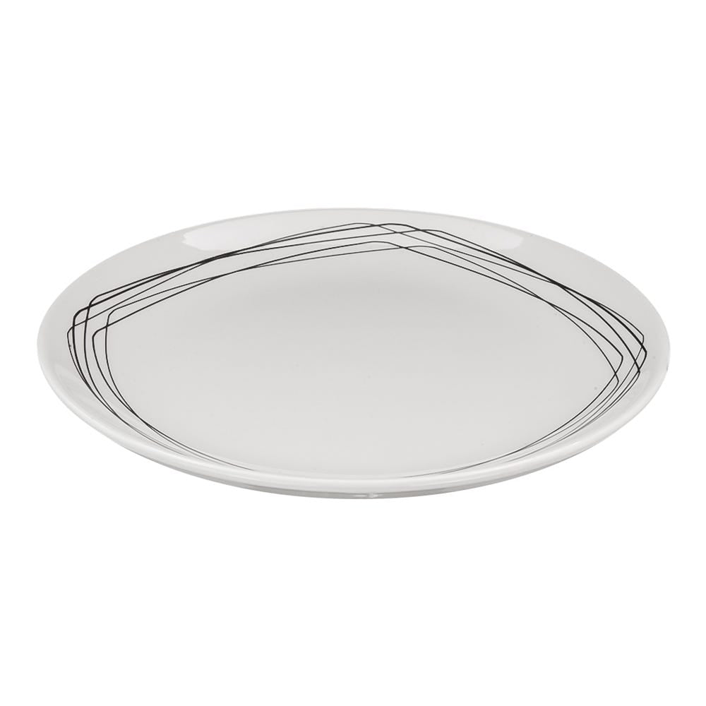 Plato postre de cerámica de 20.7 cm deka PL33B582012LC Corona