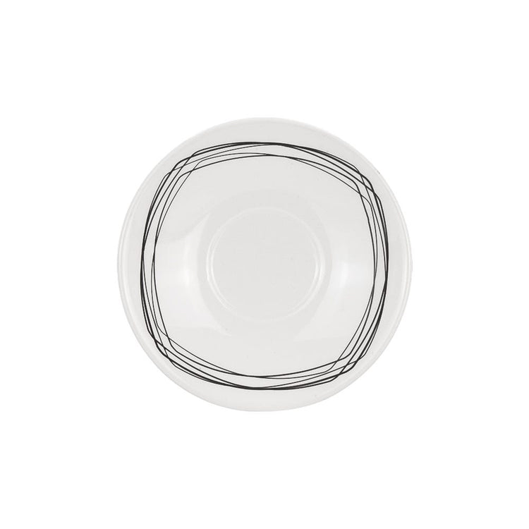 Plato de té de cerámica de 15.1 cm deka PL133B520312LC Corona
