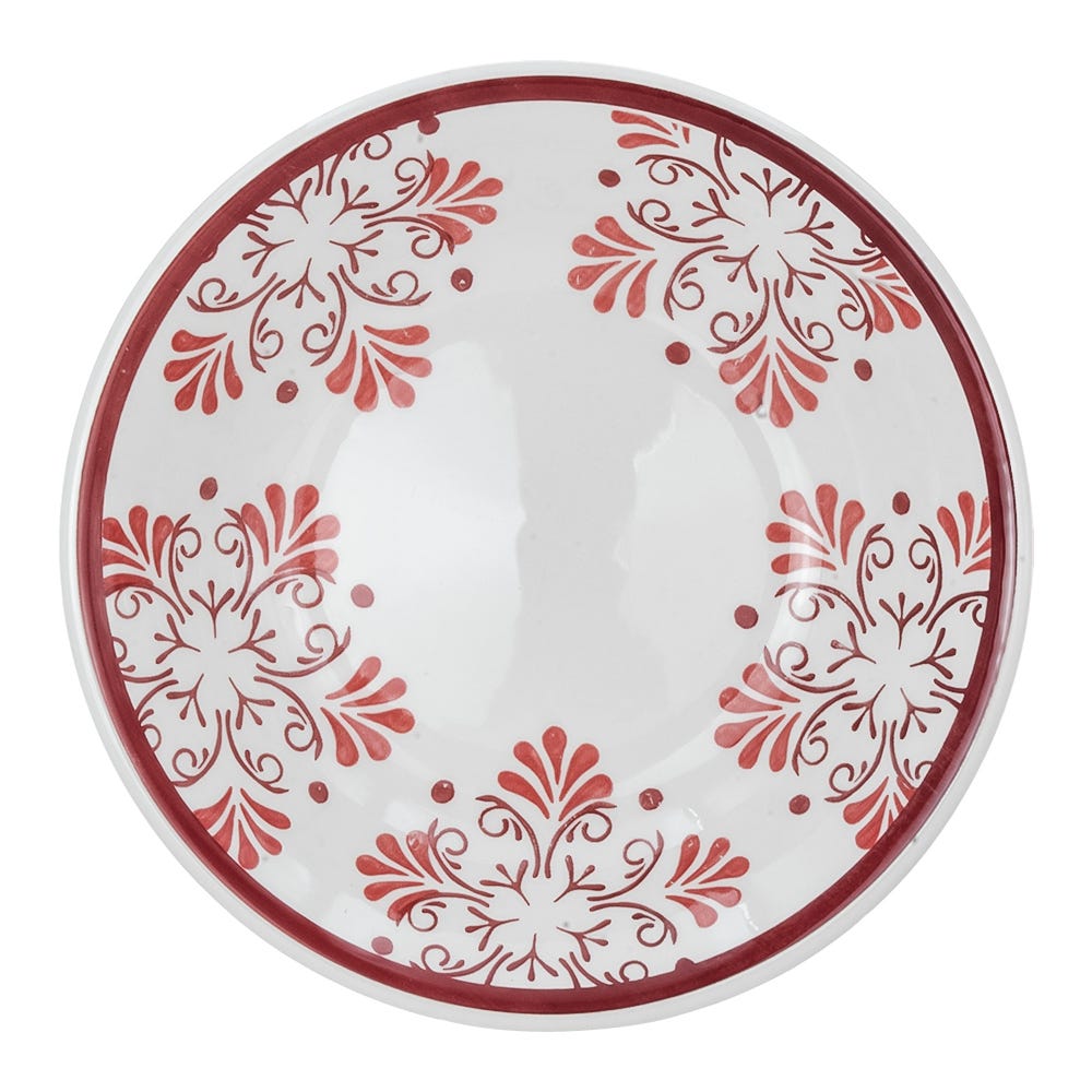 Vajilla de cerámica de 9 piezas Sofía Corona