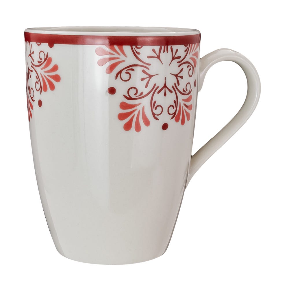 Vajilla de cerámica de 9 piezas Sofía Corona