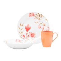 Vajilla de cerámica de 9 piezas Victoria Corona