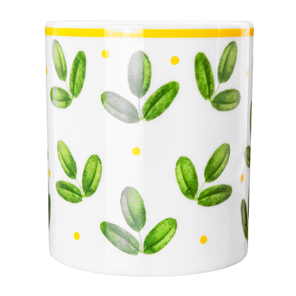 Taza de café de cerámica 300 ml Cassia Botones Corona