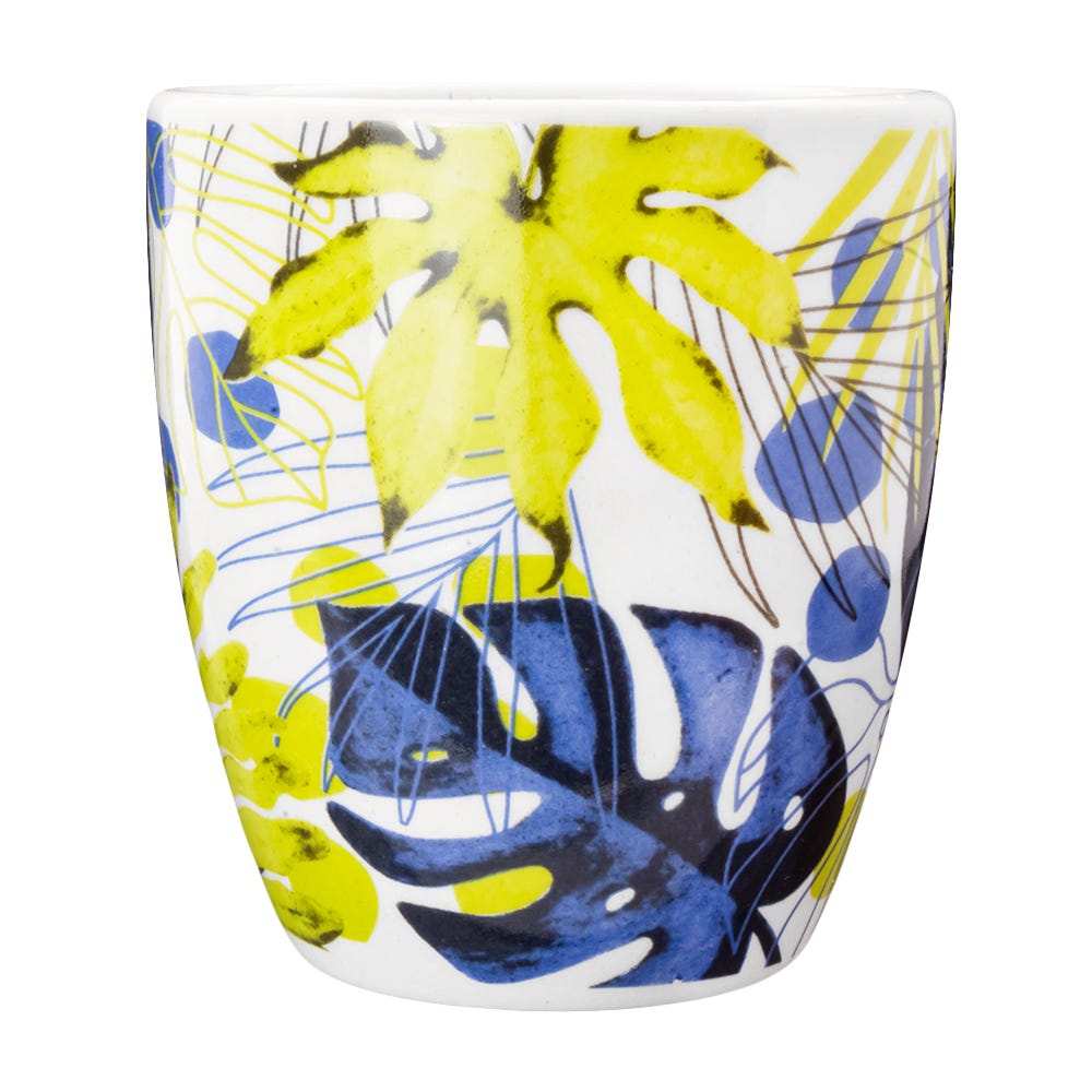 Taza de café de cerámica 250 ml Forest PL192F516512BLC Corona