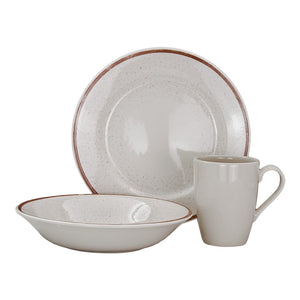 Vajilla de cerámica decorada 9 piezas MAITANE VL148F030109LC Corona