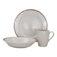 Vajilla de cerámica decorada 9 piezas MAITANE VL148F030109LC Corona