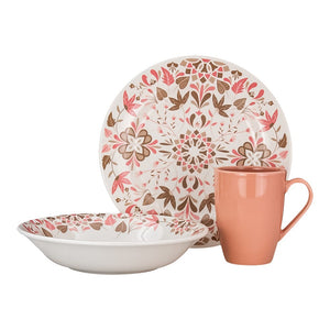 Vajilla de cerámica decorada 9 piezas CONSTANZA VL131G030109LC Corona