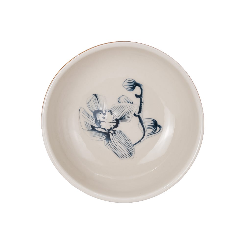 Vajilla de cerámica decorada Cattleya 16 piezas VL153E040116 Corona