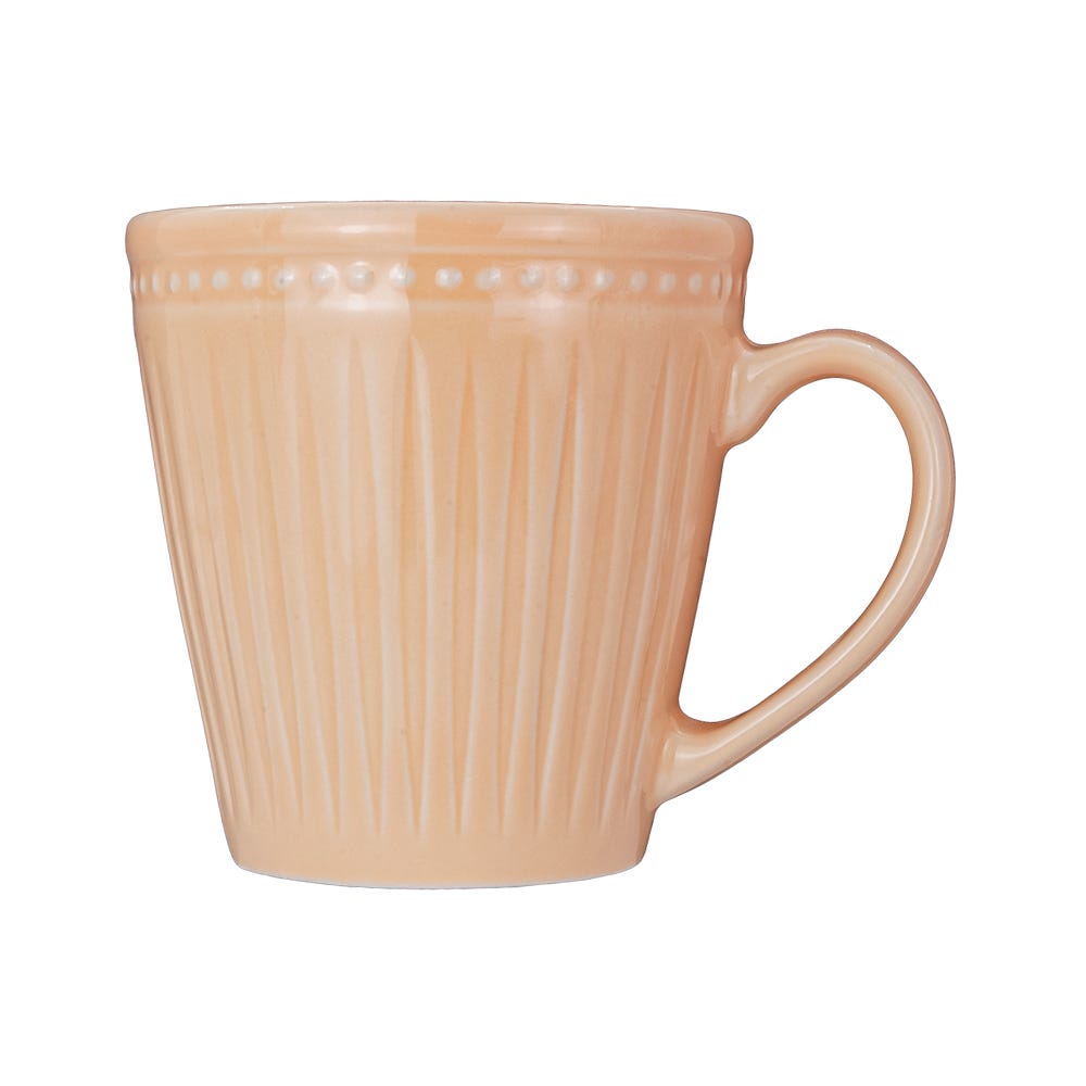 Taza mug de cerámica 270 ml con relieve PL1964556118A Corona