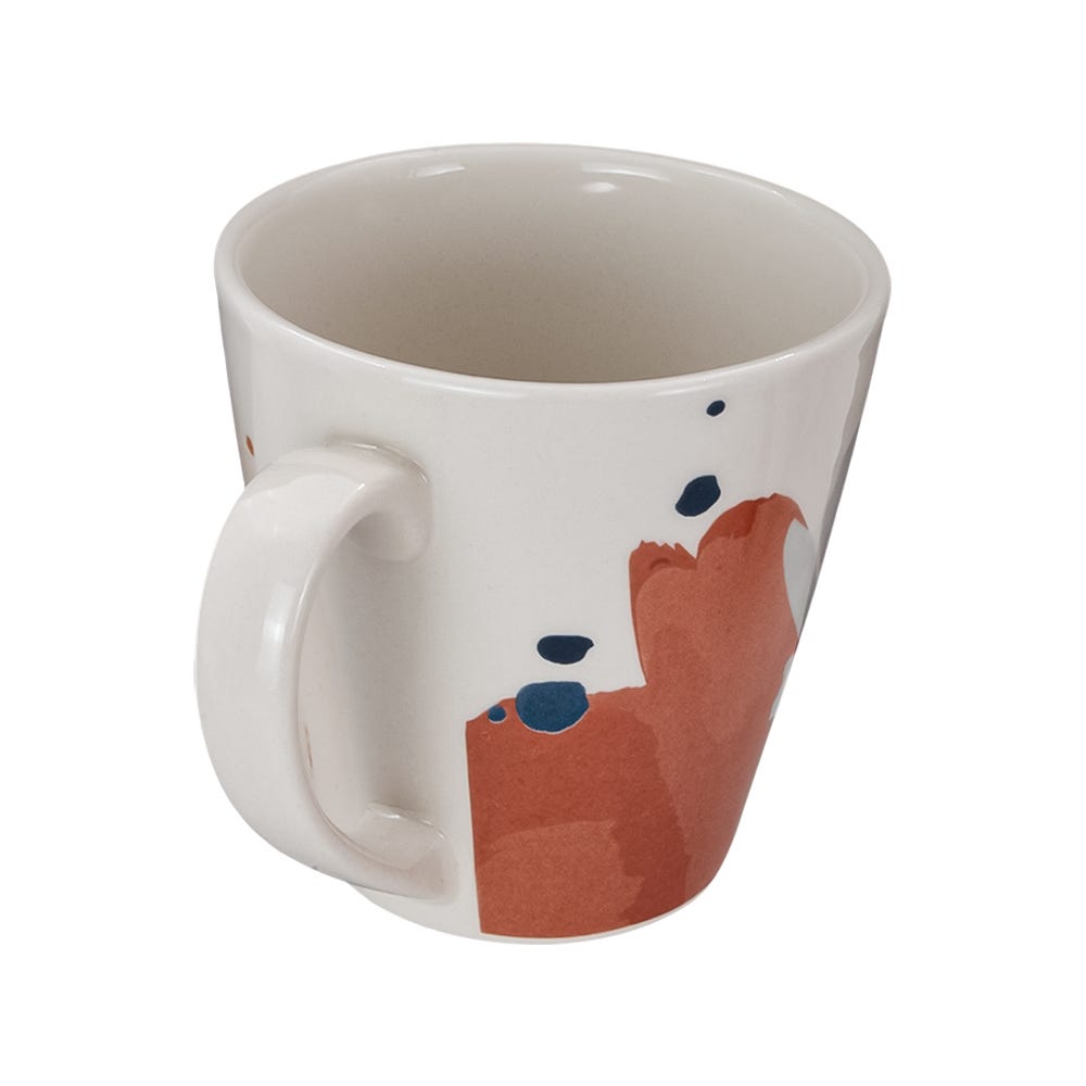 Taza mug de cerámica 360 ml Enigma PL141I556024 Corona