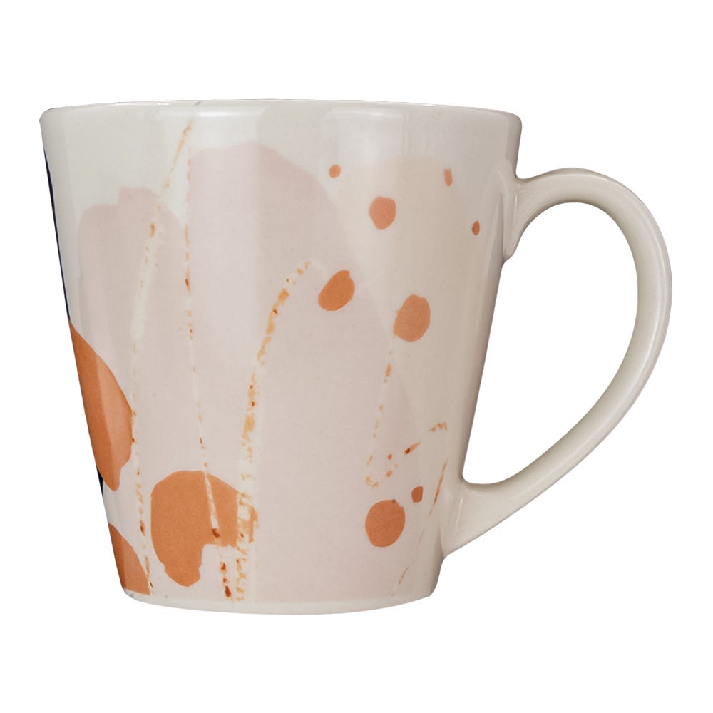 Taza mug de cerámica 360 ml Enigma PL141I556024 Corona