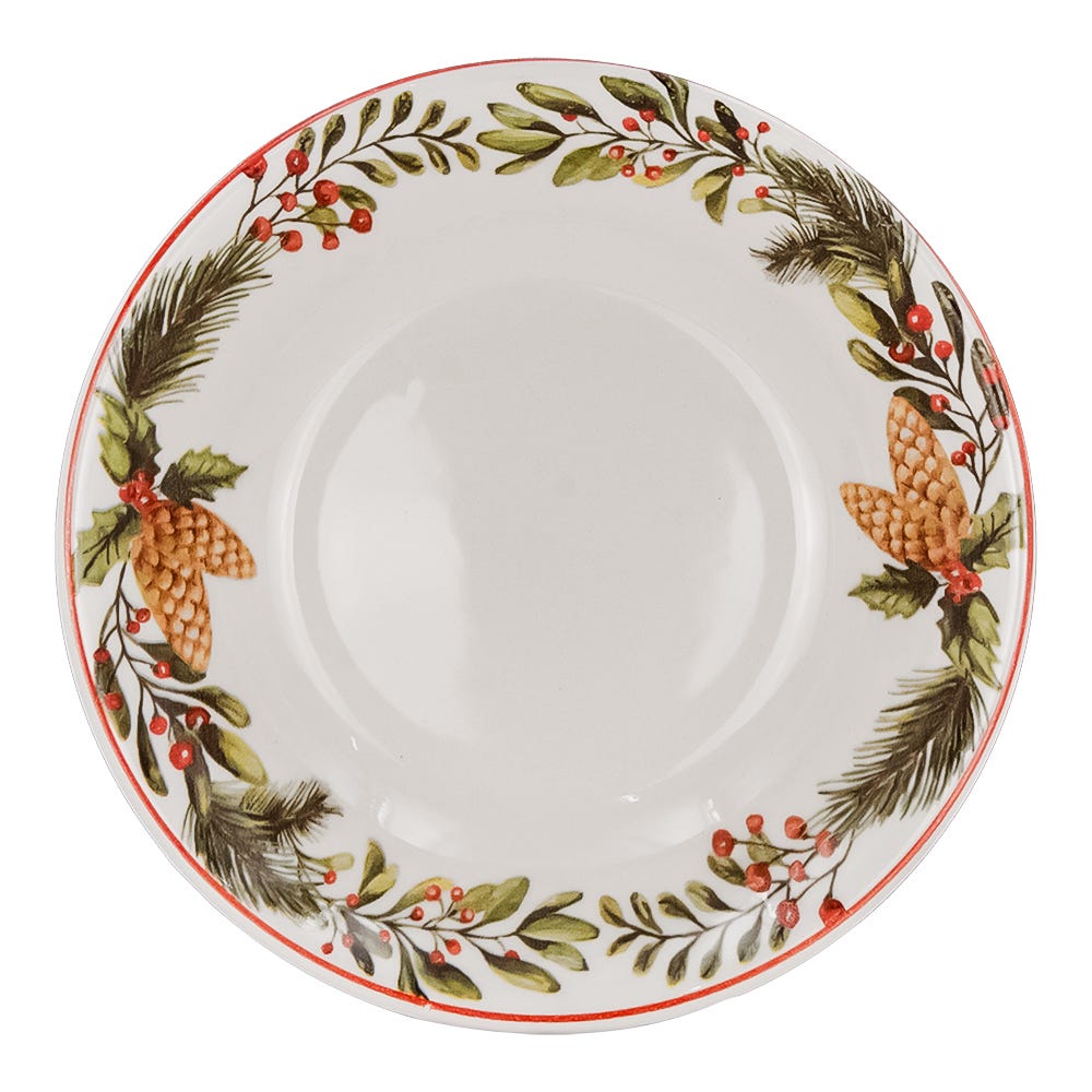 Vajilla de cerámica reno de navidad 16 piezas VL199H040116 Corona