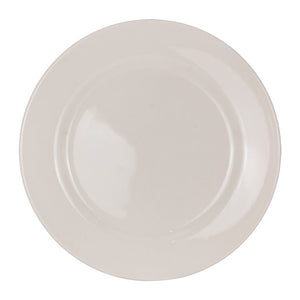 Plato pando cerámica 24.5 cm Nevada PL1100512424SH Corona