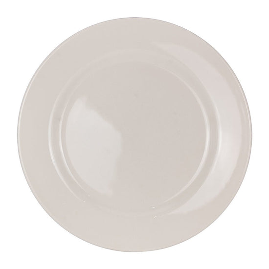Plato pando cerámica 24.5 cm Nevada PL1100512424SH Corona