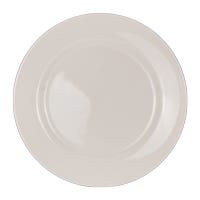 Plato pando cerámica 24.5 cm Nevada PL1100512424SH Corona