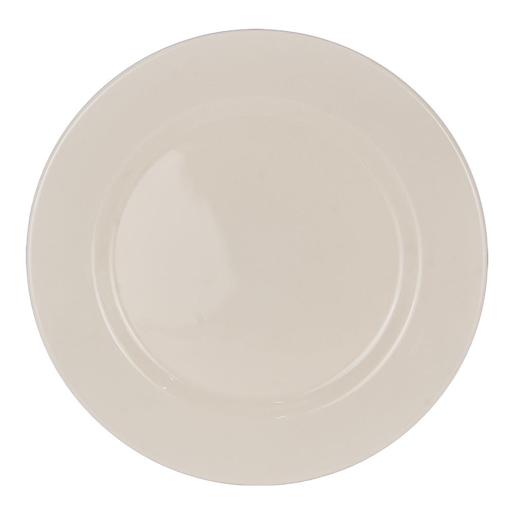 Plato pando cerámica 27 cm Nevada PL1100512724SH Corona