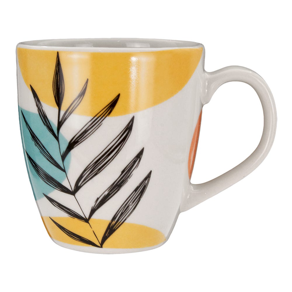 Taza mug de cerámica 250 ml Artemisa varios decorados PL148G516512 Corona