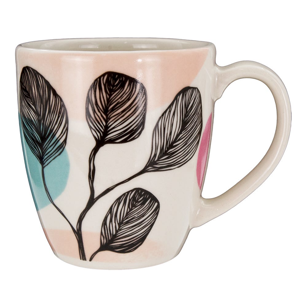 Taza mug de cerámica 250 ml Artemisa varios decorados PL148G516512 Corona