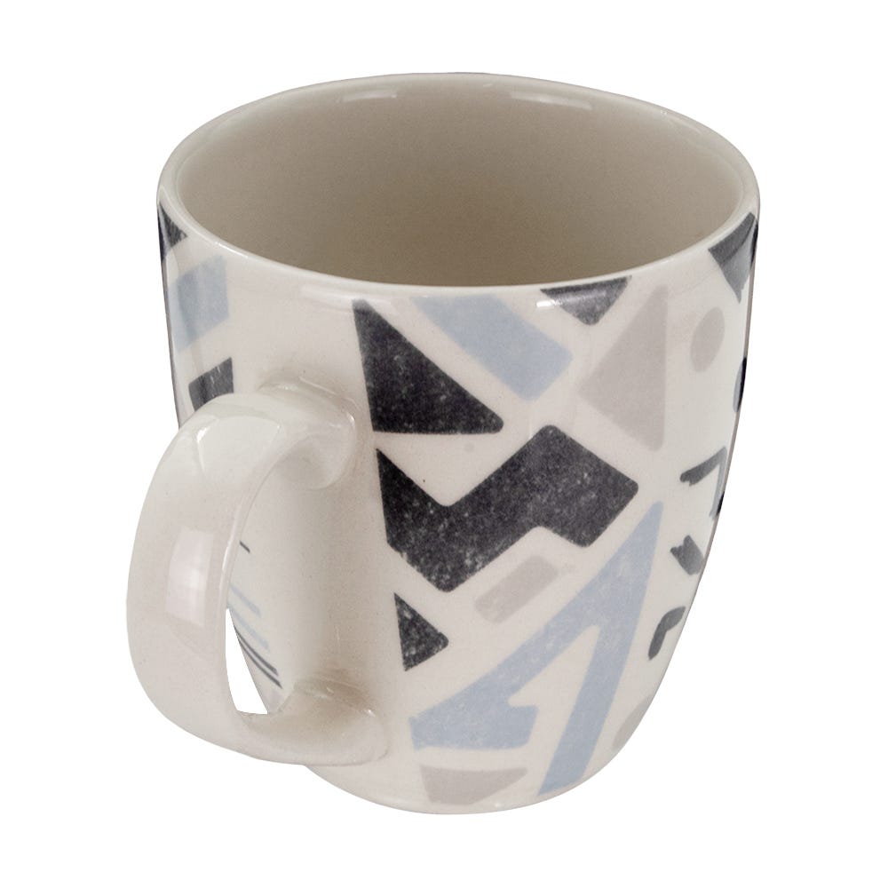 Taza mug de cerámica 260 ml Inca varios decorados PL186I516524 Corona