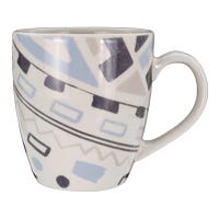 Taza mug de cerámica 260 ml Inca varios decorados PL186I516524 Corona