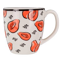 Taza mug cerámica 250 ml varios decorados PL167I516512 Corona