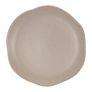 Plato pando de cerámica 26.2 cm concreto reactivo PL1810122612 Corona