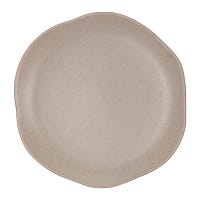 Plato pando de cerámica 26.2 cm concreto reactivo PL1810122612 Corona