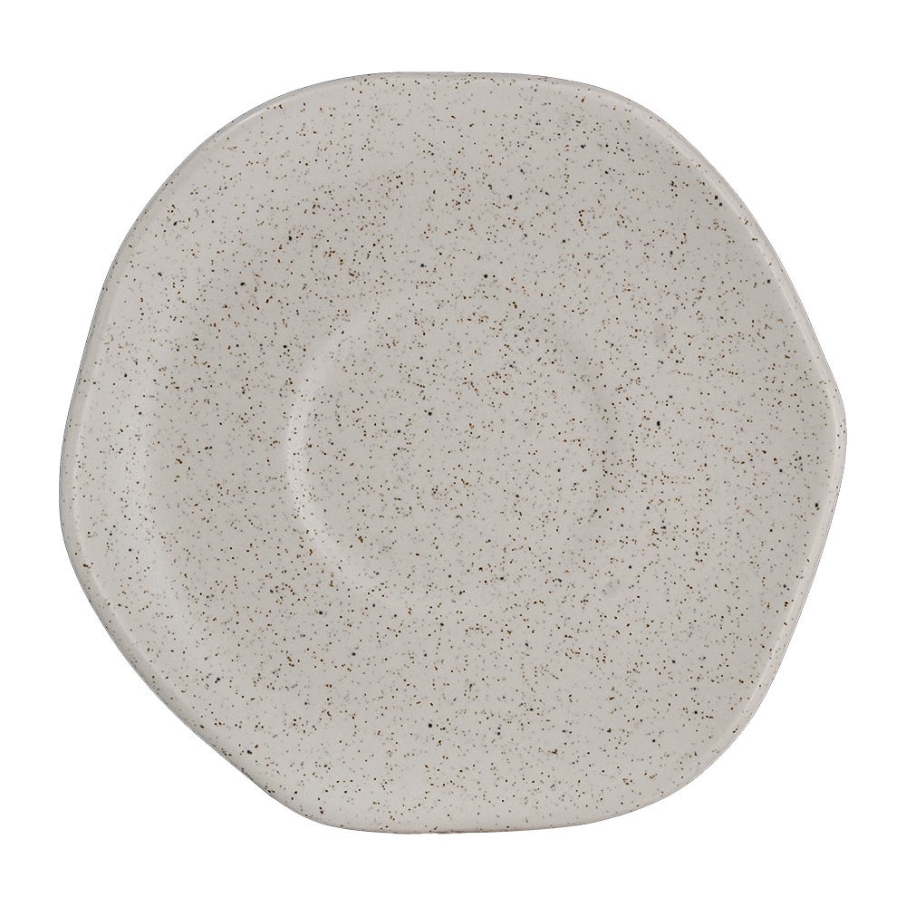 Plato de té de cerámica decorada 13 cm Meraki orion PL1810120212 Corona