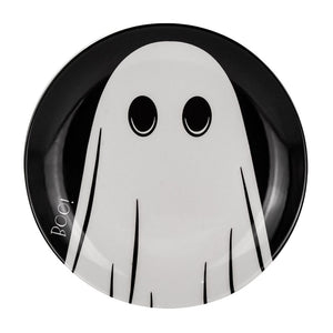 Plato postre de cerámica 20.1 cm Halloween Corona