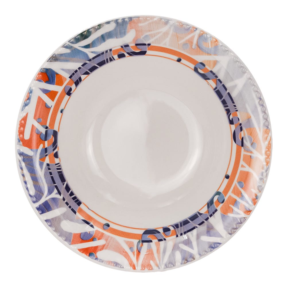 Vajilla de cerámica decorada 16 piezas Indira VL166J040116 Corona