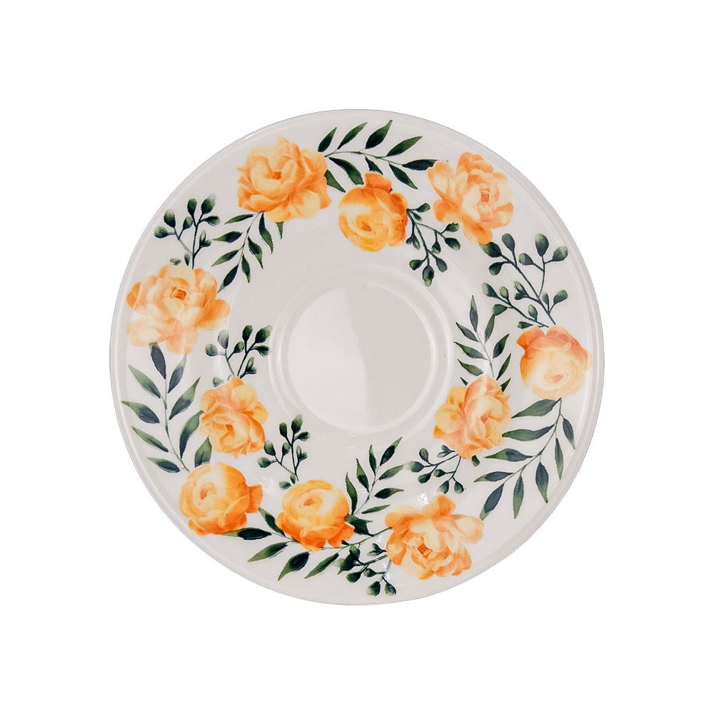 Vajilla de cerámica decorada 16 piezas Alice VL127F040116 Corona