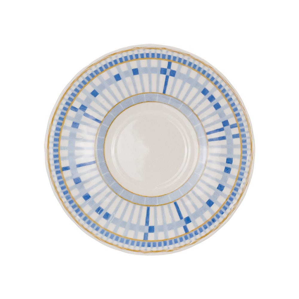 Vajilla de cerámica decorada 16 piezas Azura VL186J040116 Corona