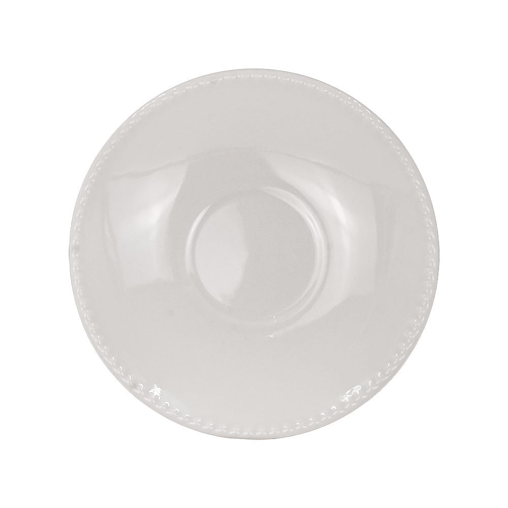 Vajilla de cerámica 16 piezas Perla blanco VL1100044316 Corona