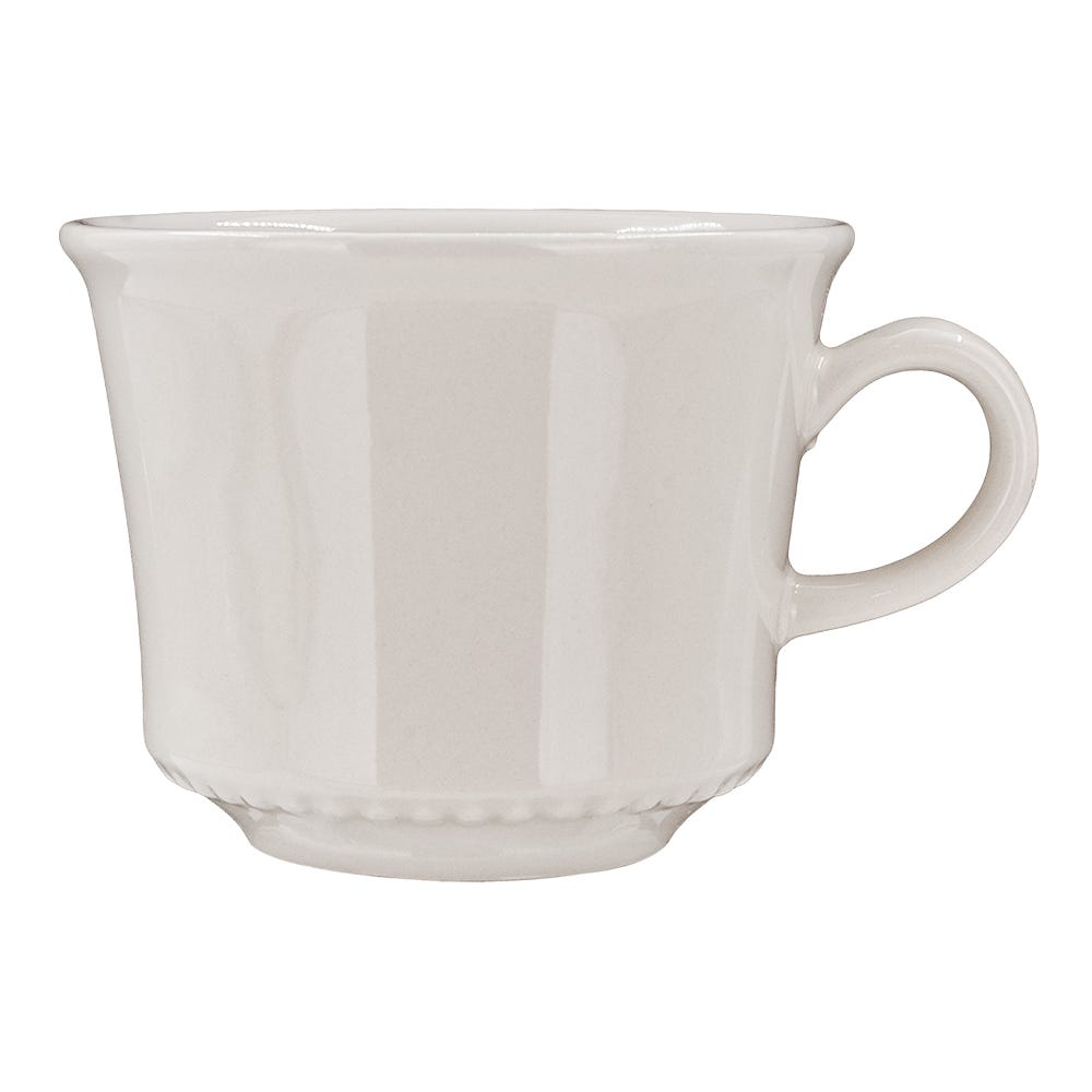 Vajilla de cerámica 16 piezas Perla blanco VL1100044316 Corona