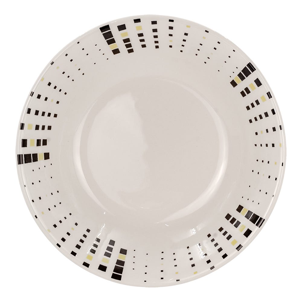 Vajilla de cerámica decorada 16 piezas Malaya VL1184040116 Corona