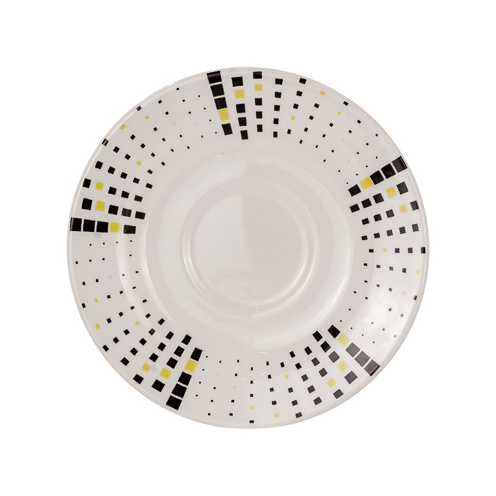 Vajilla de cerámica decorada 16 piezas Malaya VL1184040116 Corona