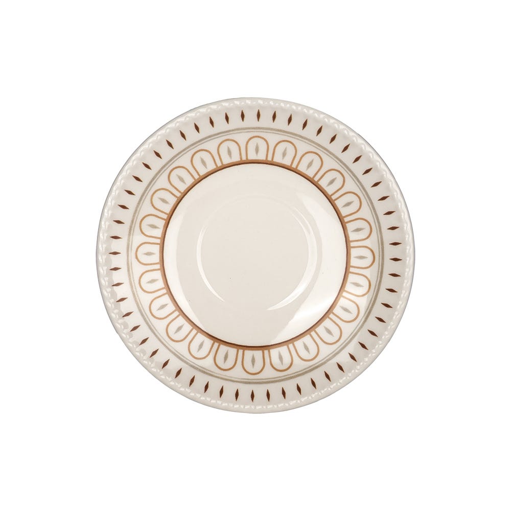 Vajilla de cerámica decorada 16 Piezas Dapne VL135J040116 Corona