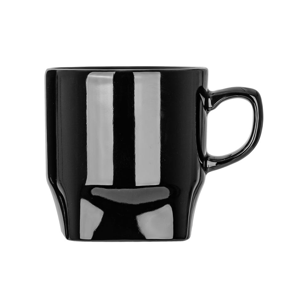 Vajilla cuadrada de cerámica decorada 16 piezas Noa VL139A040316 Corona