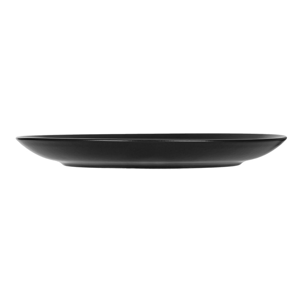 Vajilla Ebano negra de cerámica 4x16 VL1894040216 Corona