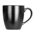 Taza mug de cerámica 379 ml Ebano Pluto negro PL1941526412 Corona
